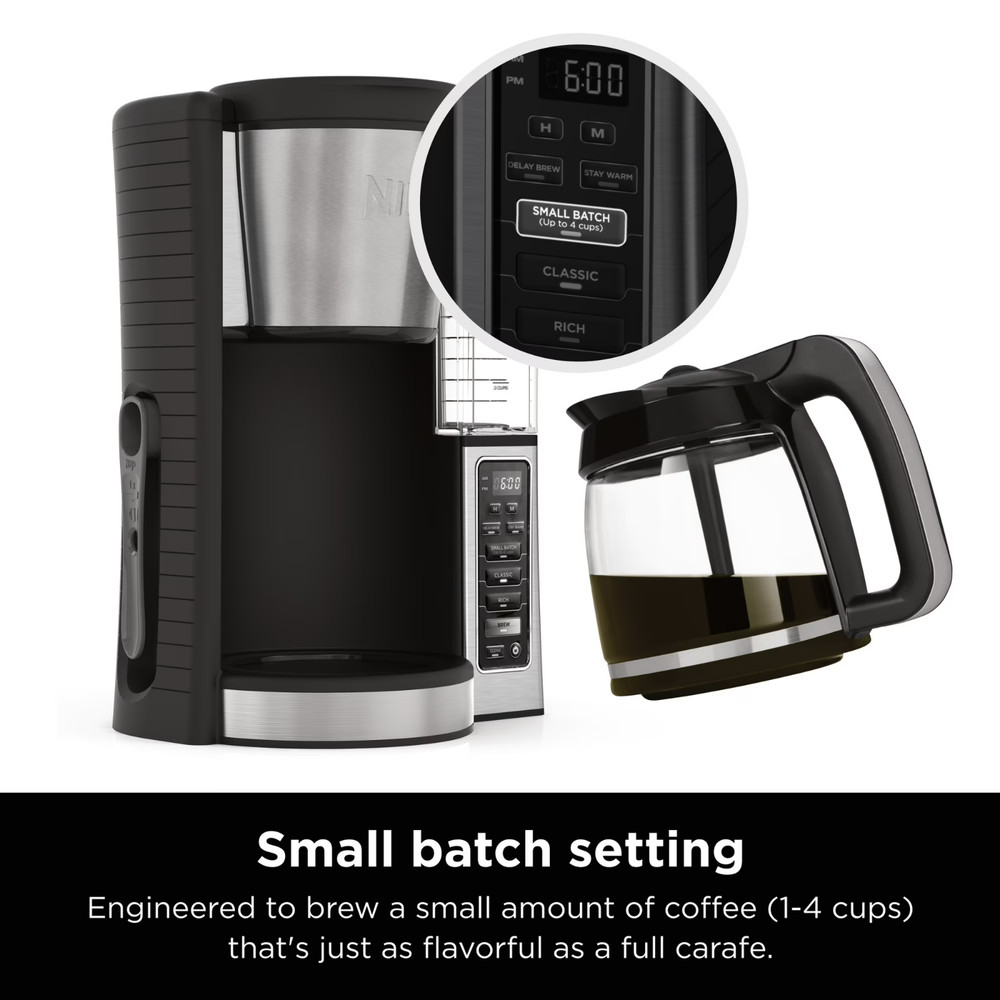 Ninja 12-Cup Programmable Coffee Brewer, 2 Brew Styles, Adjustable Warm Plate