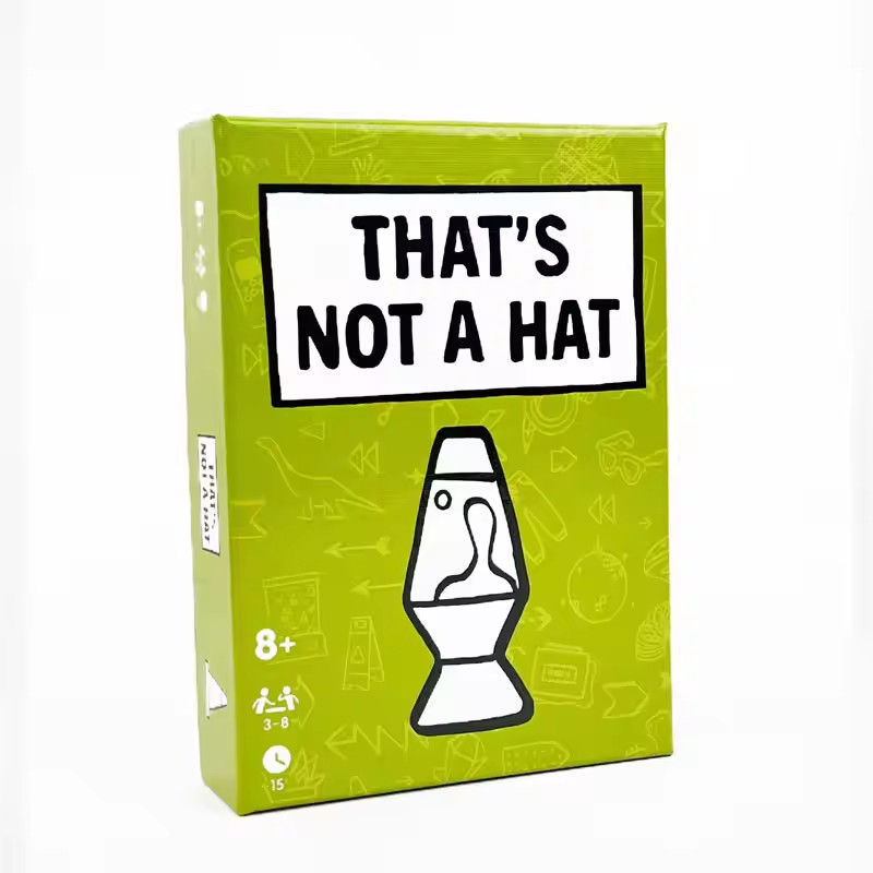 That'S Not a Hat - Fun Bluffing & Memory Party Game for All Ages Components