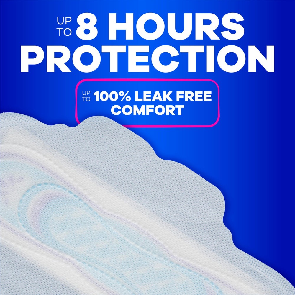 Ultra Thin Pads with Wings, Size 1, Regular, 46 Count