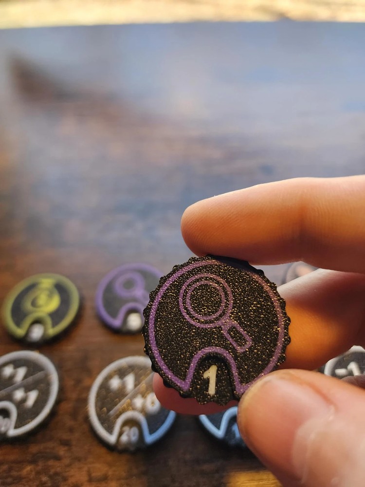 Additional Magic the Gathering Simple Spinning Counters and Tokens