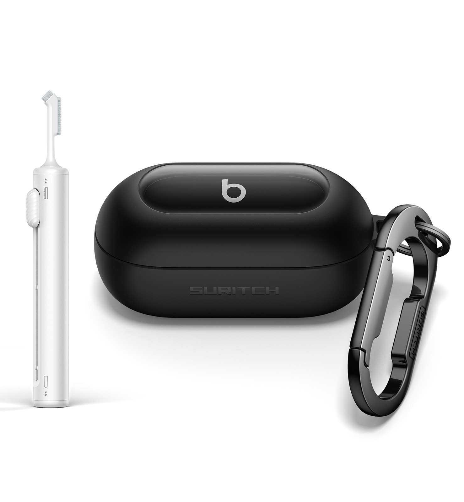 Suritch Magnetic Case for Beats Solo Buds 2024 Wireless Earbuds Shockproof Cover