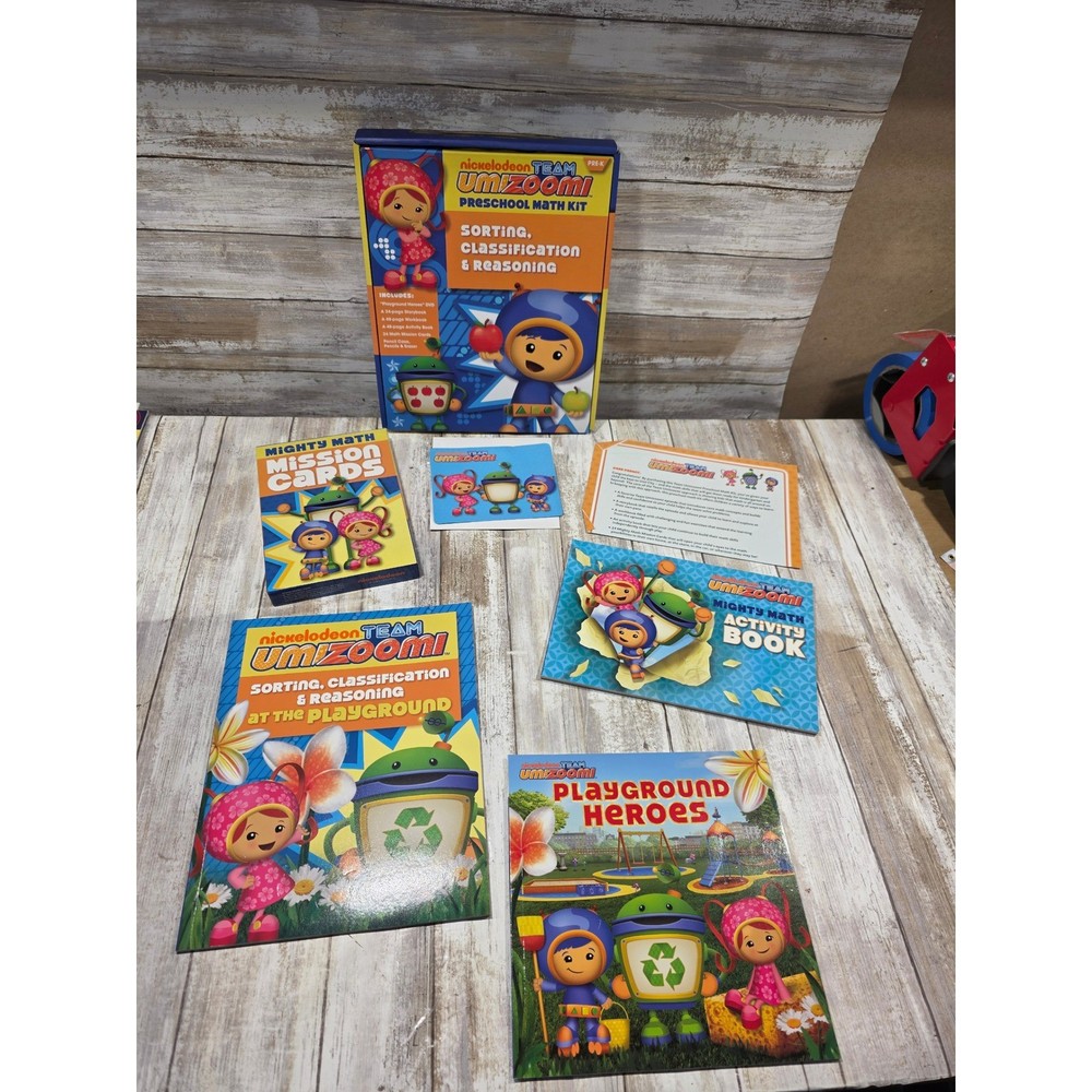 Nickelodeon Team Umizoomi Preschool Math Kit Sorting Classification Reasoning