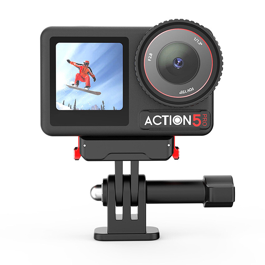 For DJI OSMO ACTION 4/3/5 PRO Magnetic Quick Release Base Quarter Adapter