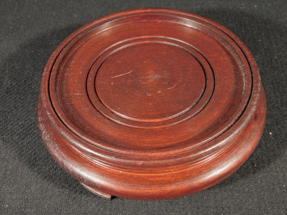 Display Stand Solid Wood Decorative Design Medium Size