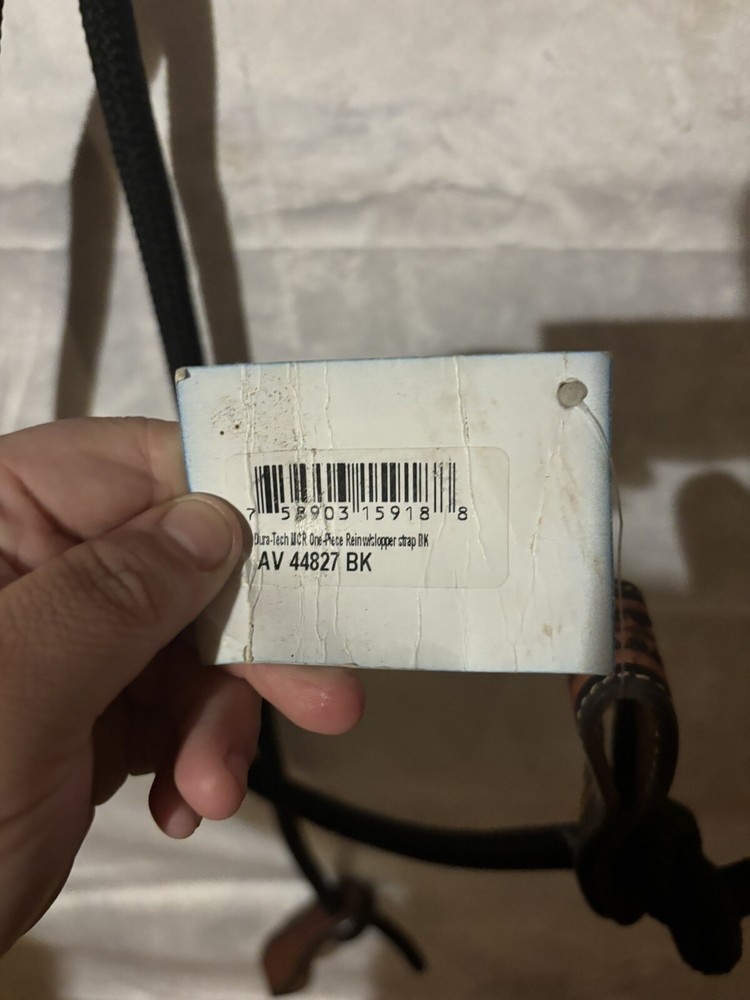 Duratech Rope Reins With Slobber Strap