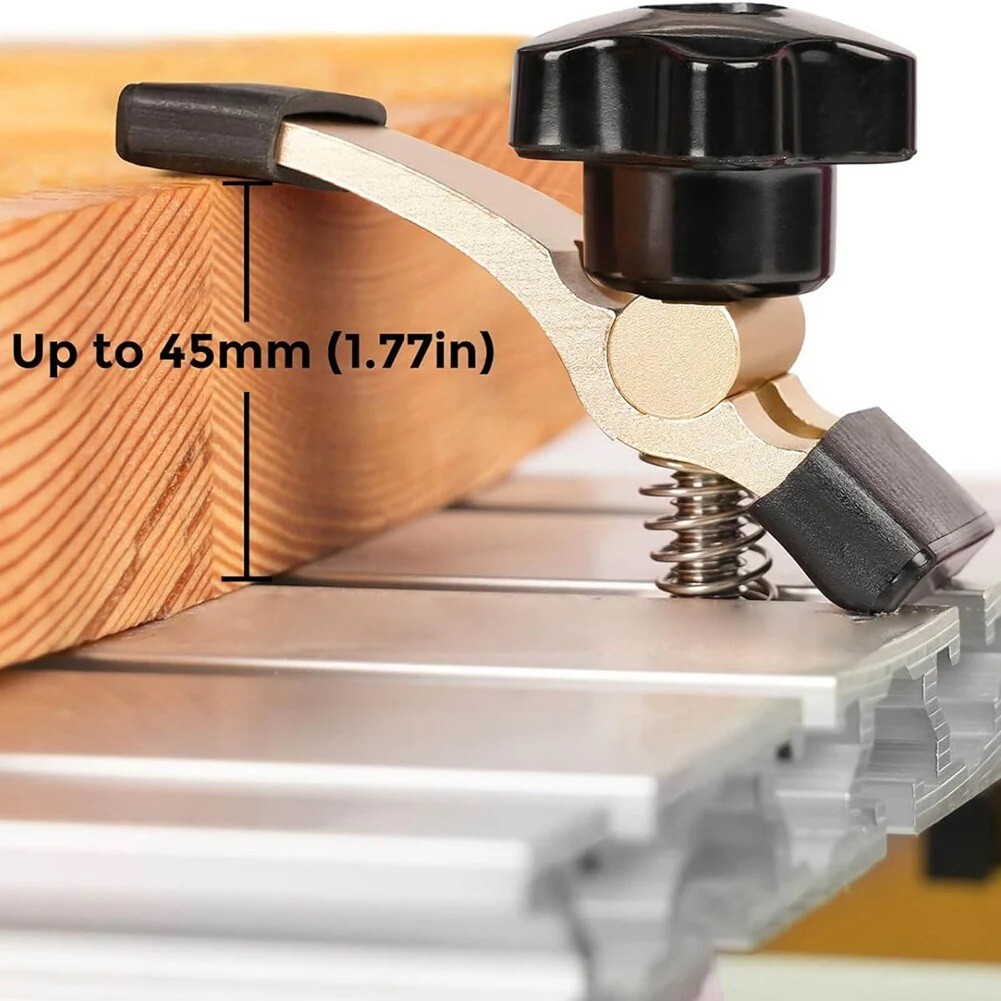 Easy Removal Hold Down Clamps for 3018 CNC Router Woodworking and Metalworking