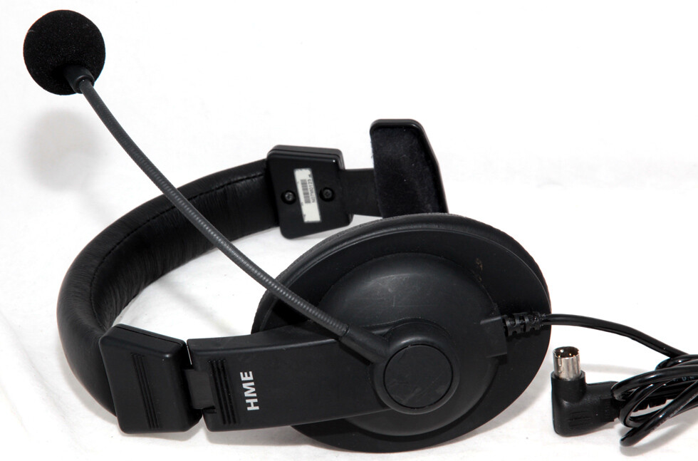 HME Clear-Com HS15 Headset Microphone For Wireless Intercom 306G100-1 Single