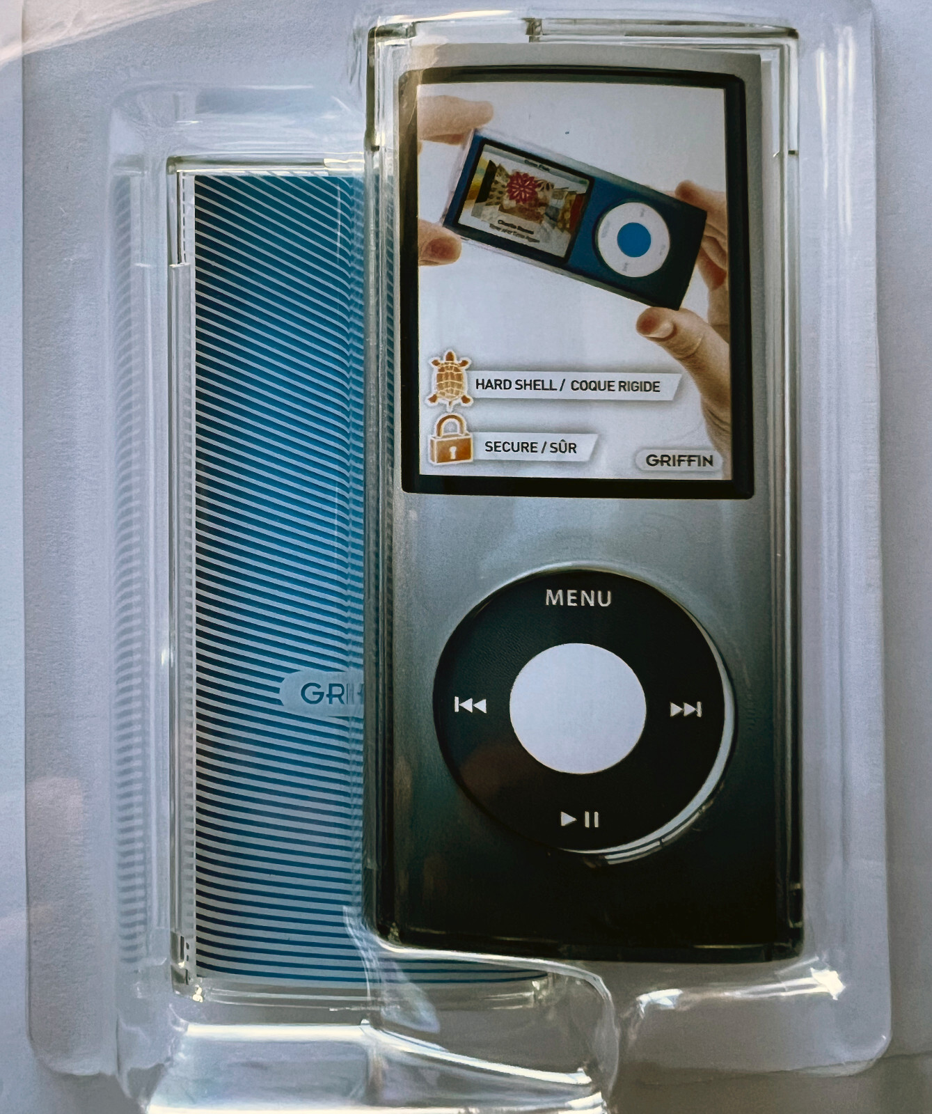 Protective Cover CLEAR HARD SHELL Tough Case for 4th GEN iPod Nano 4G 8GB 16GB