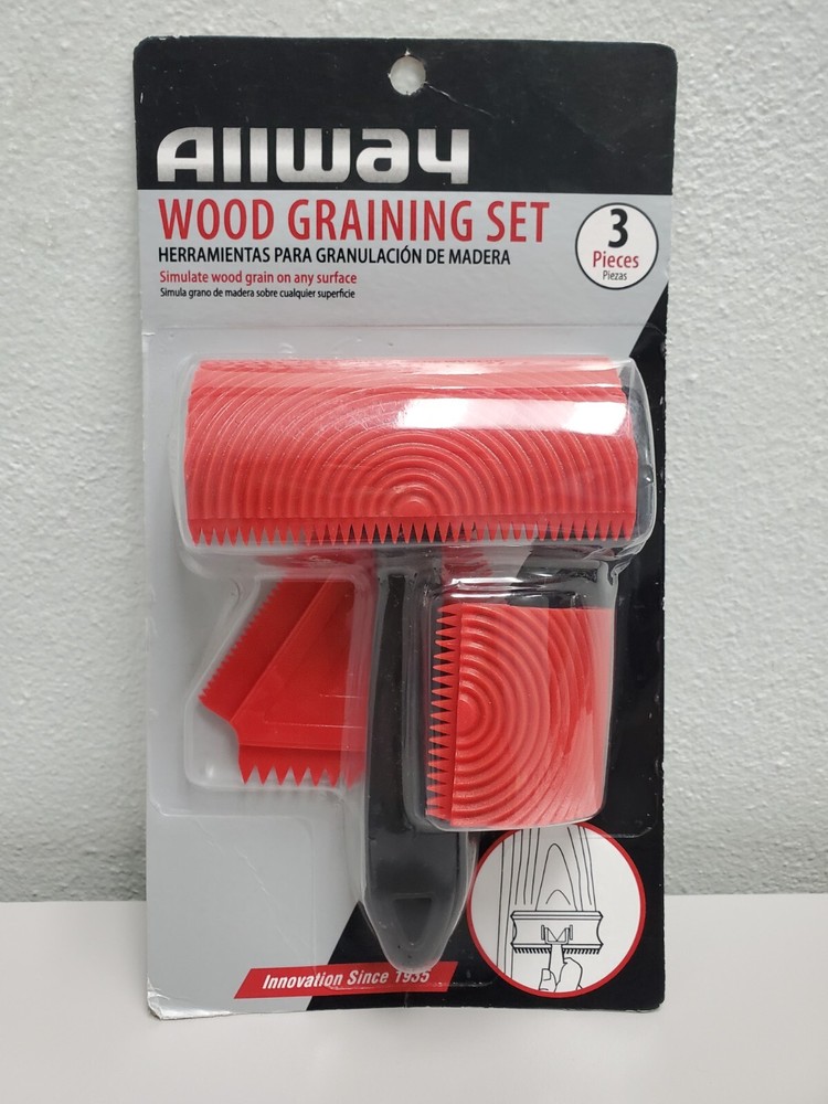 New Allway GT3 Graining Tool Set Triangle Combo 3 Piece Kit