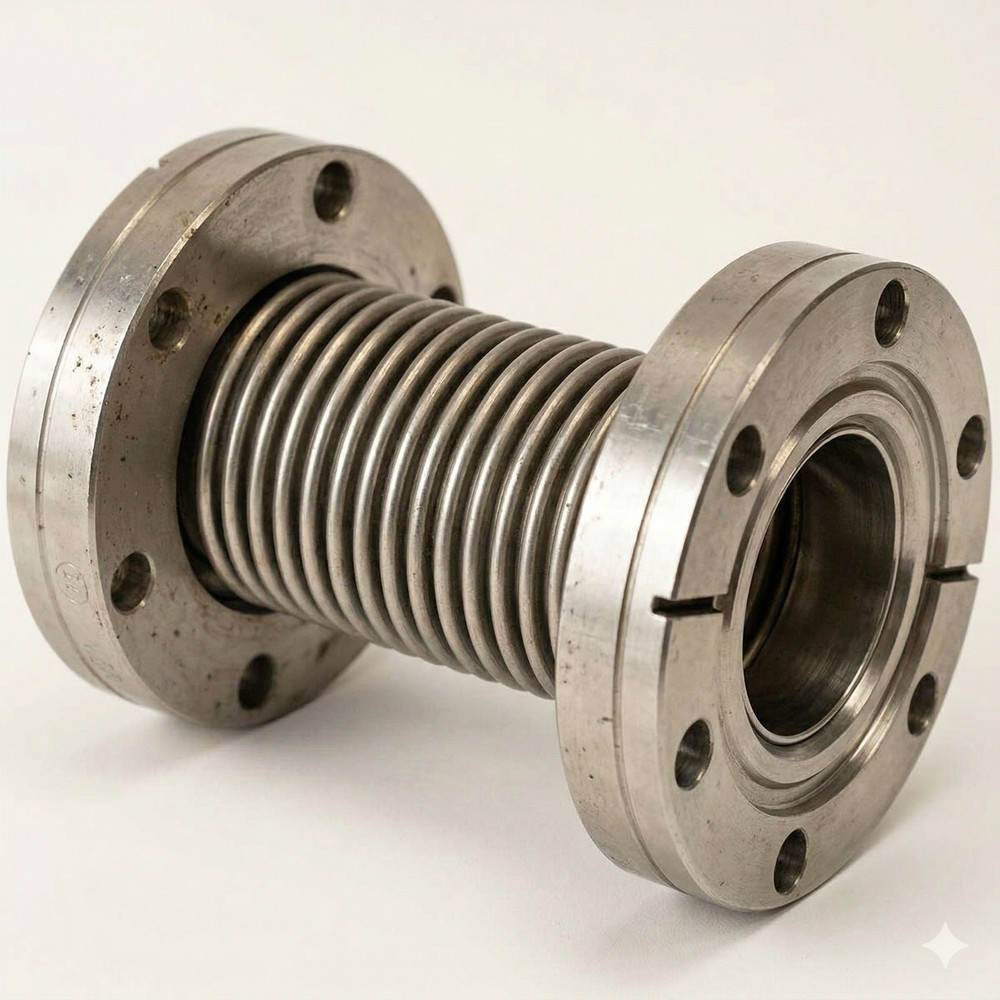 MDC | 4.5" CF FLEXIBLE COUPLING | 5.75" OAL BELLOWS | CONFLAT | DN63CF