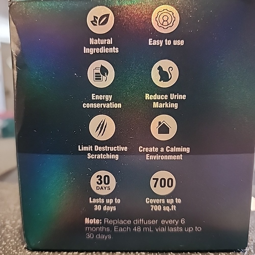 Cat Calming Diffuser 6 in 1 Multicat Pheromone Diffuser Pheromones to Calm