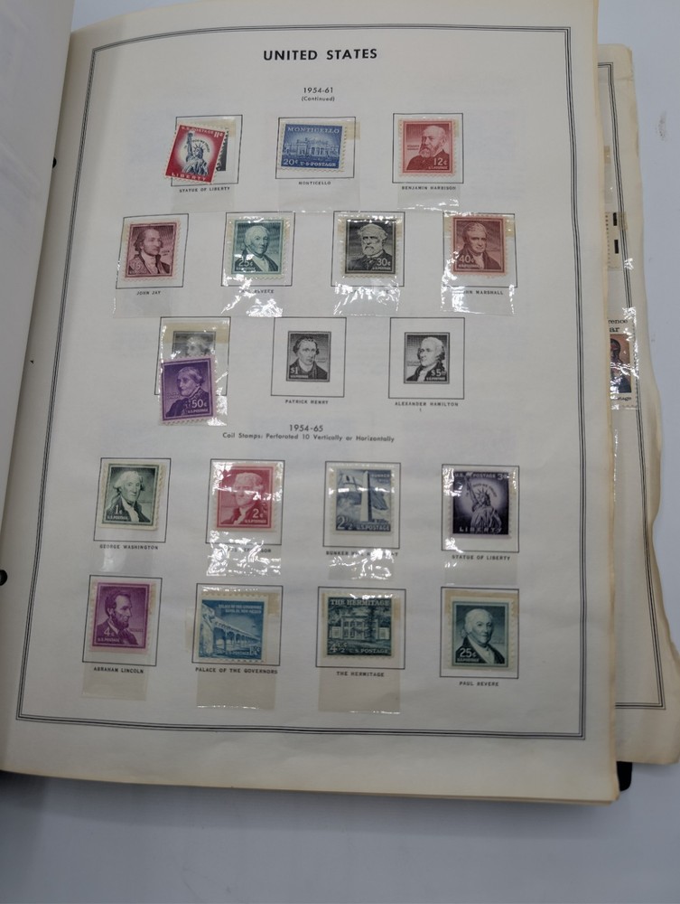 United States Liberty Stamp Album 1847-1984 Air Mail Postage Due Commemorative