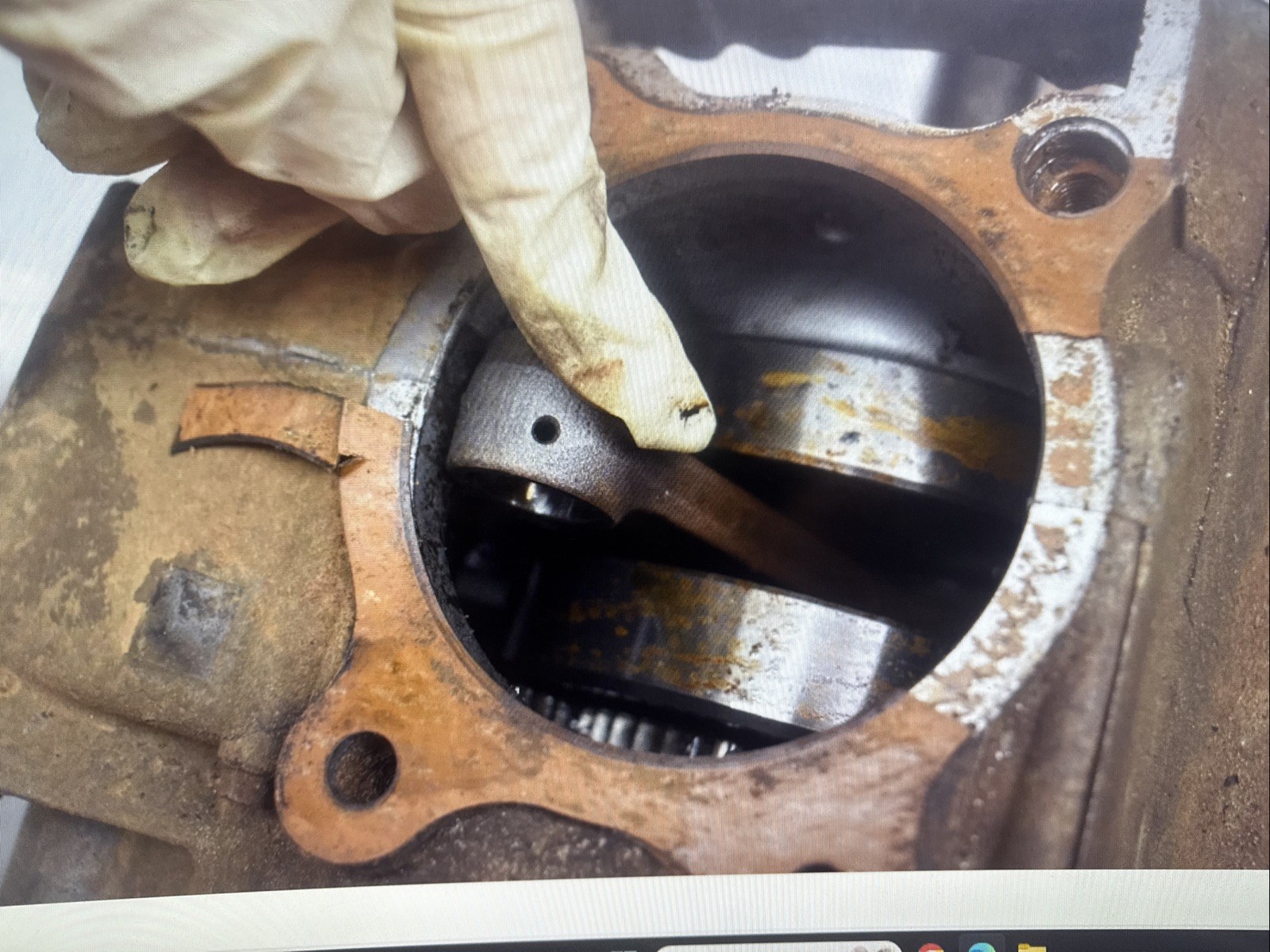 E3-1 LOWER ENGINE MOTOR CRANK 98 KAWASAKI BAYOU KLF 400 2x4 FREE US SHIP