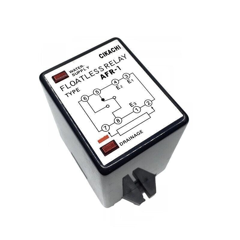 1 Pc. CIKACHI Level Controller AFR-1 Water Level Relay Level Control Switch