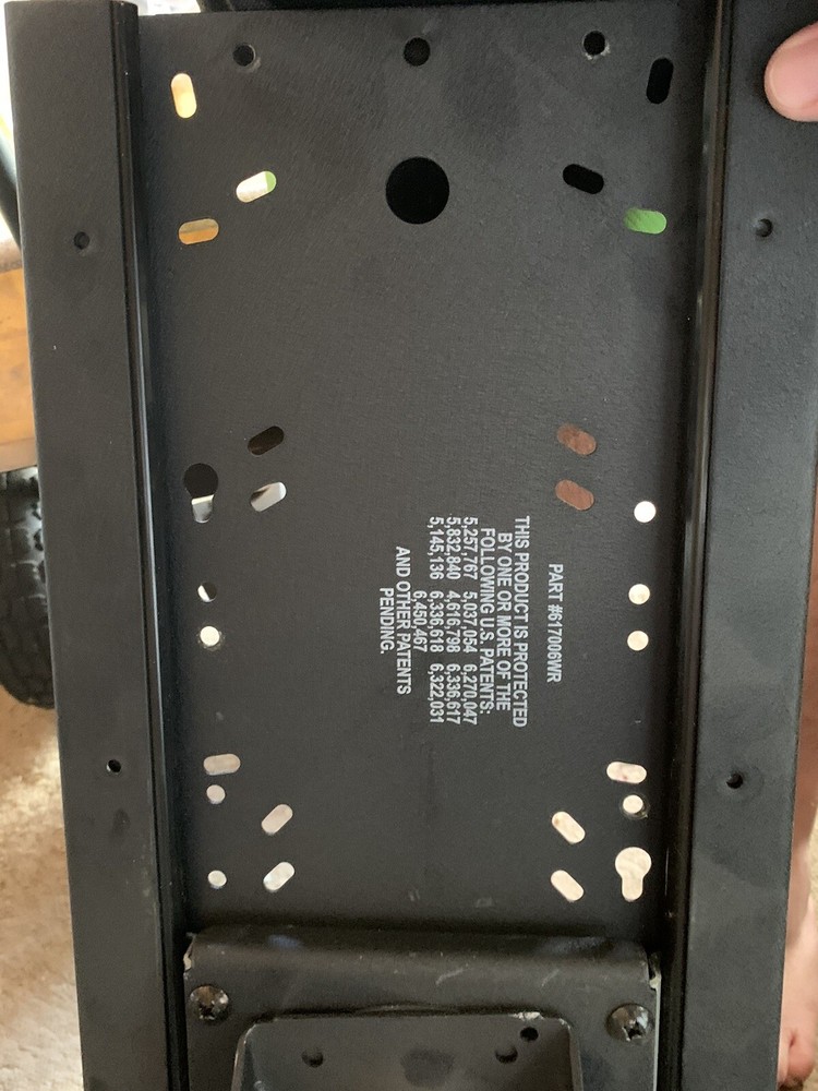 HEAVY-DUTY Computer Keyboard Sliding Platform Under Desk Mountable