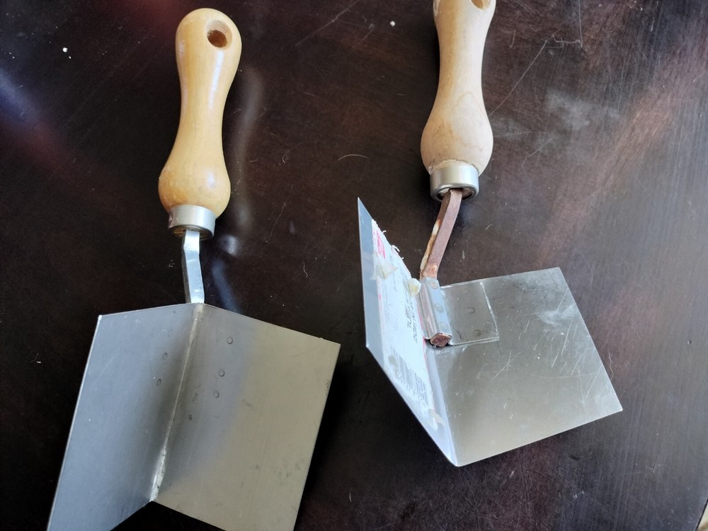 Wallboard Inside And Outside Corner Tools