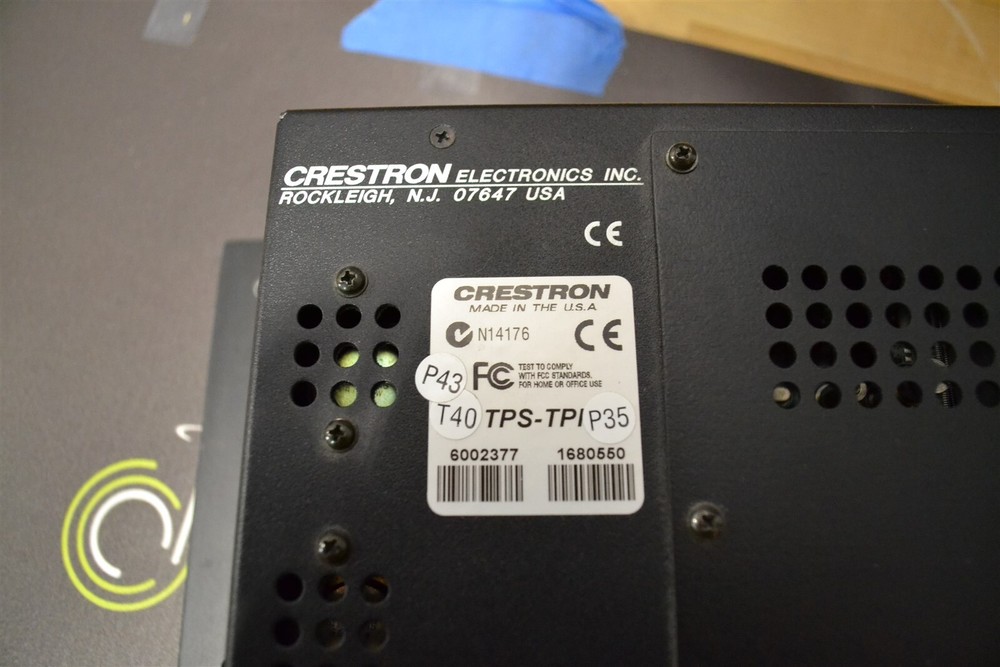 Crestron Touchpanel Interface Isys TPS-TPI