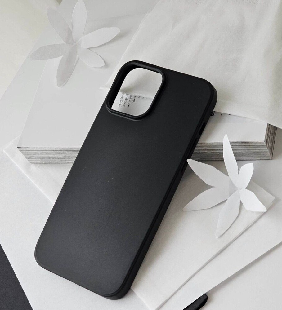 For iPhone 14 13 Pro Max Plus Silicone Case Cover