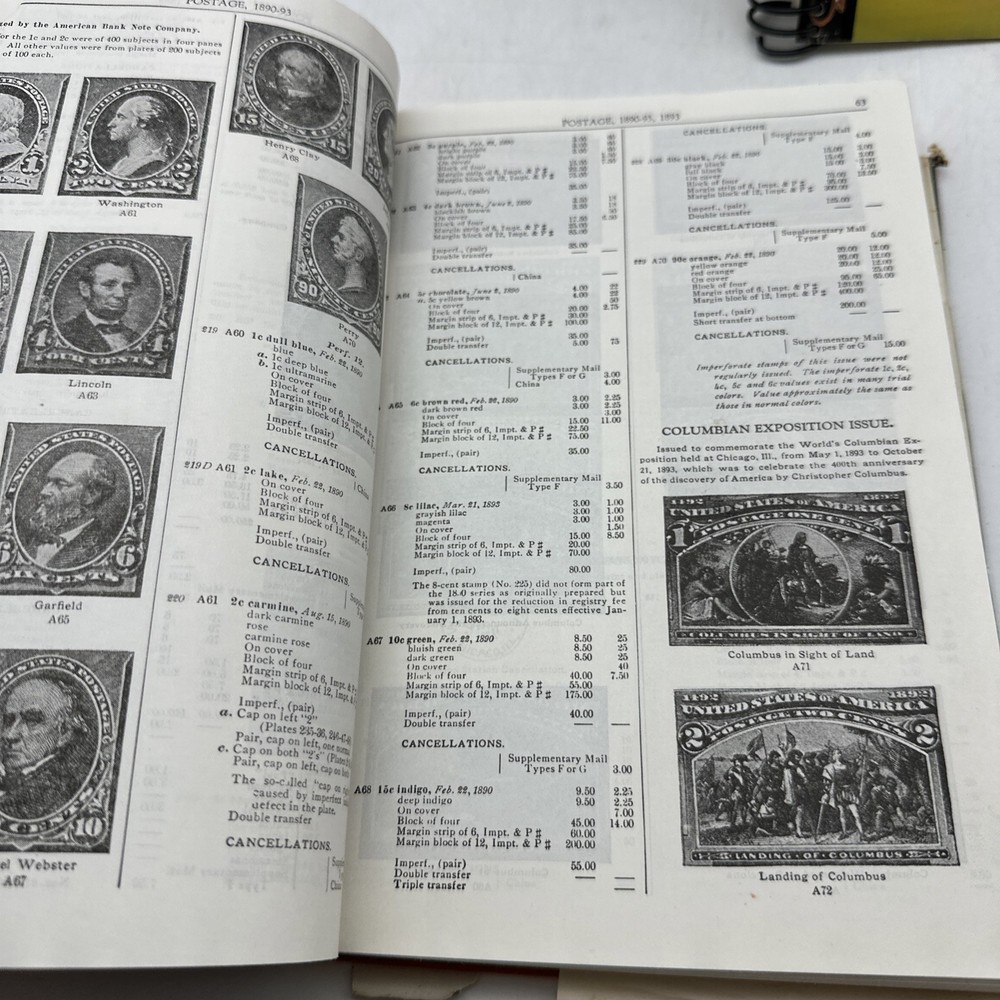 Scott’s Stamp Catalogues- 1960 And 2007- AA212