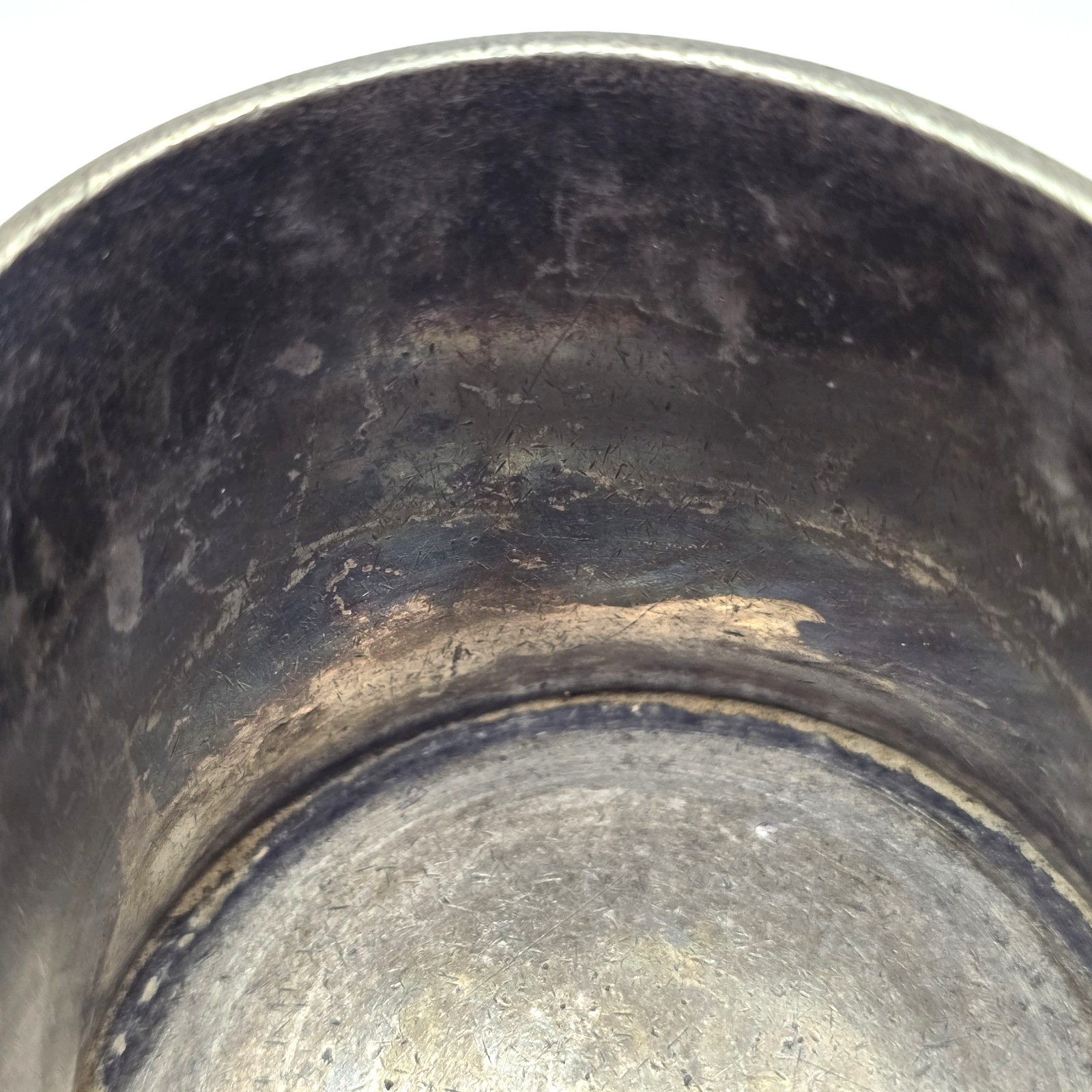 Antique Barbour Silver Co Quadruple Plated 260 Victorian Floral Fruit Cup Mug