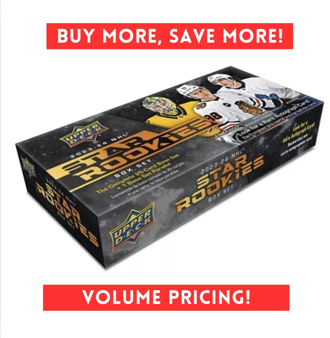 2023-24 Upper Deck NHL Star Rookies Box Set Factory Sealed (Connor Bedard)