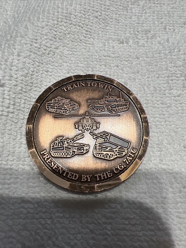 7th Army Training Command “Ready Thru Training” Challenge Coin
