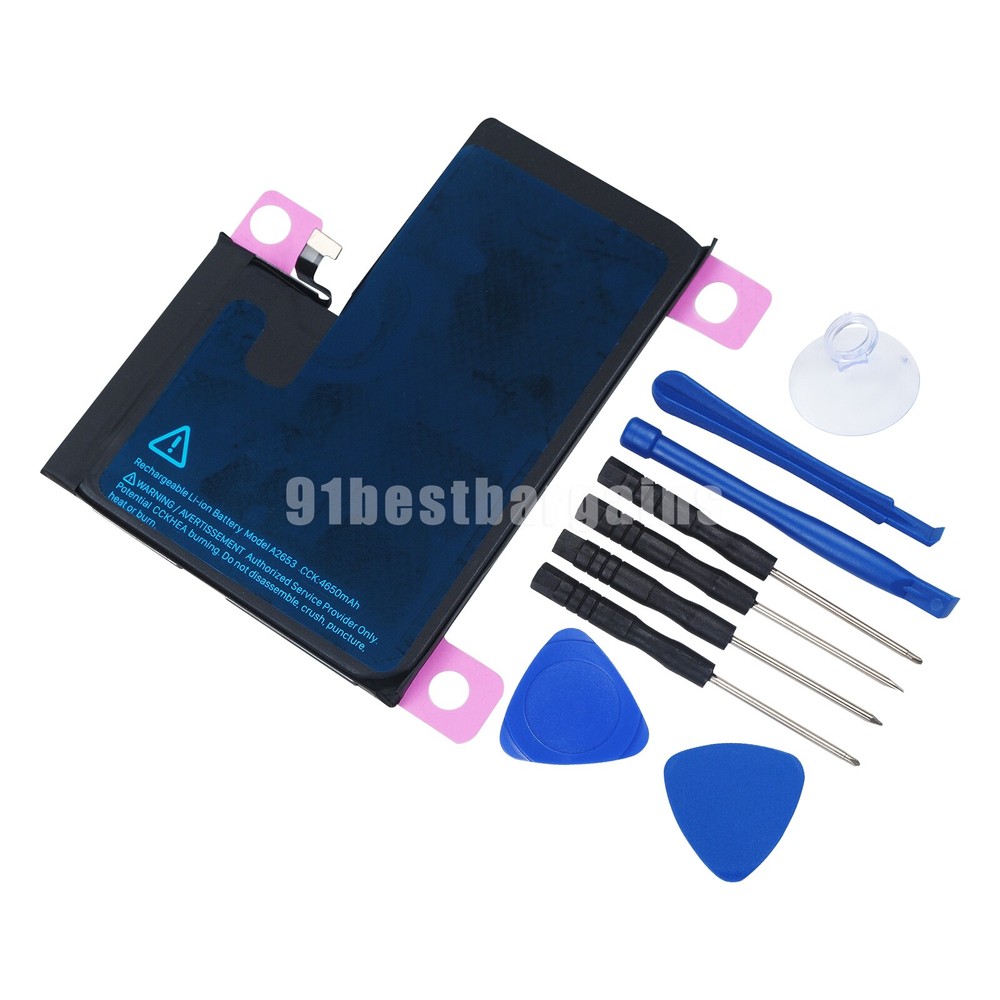 For Apple iPhone 13 Pro Max Battery Internal Replacement 4650mAh + Tool Adhesive
