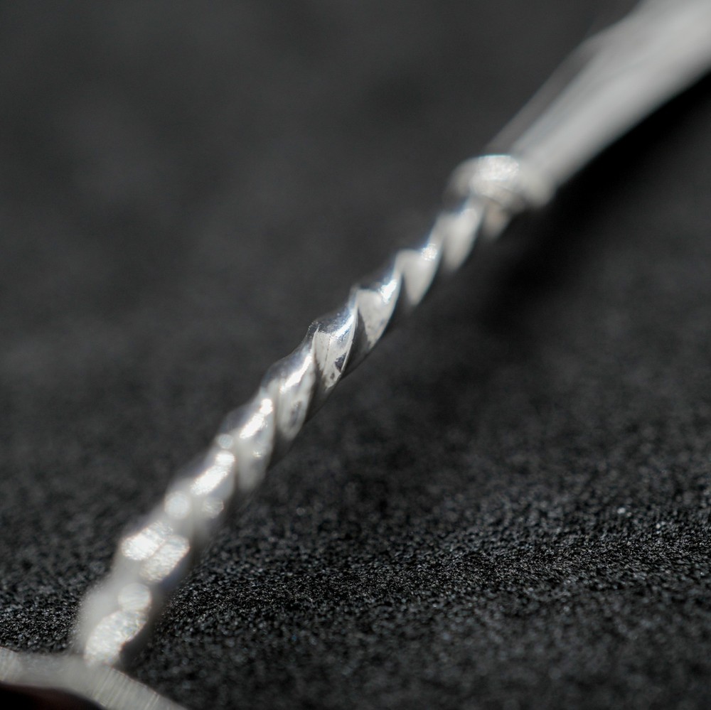 Antique Solid Sterling Silver Teaspoon. 6g. William Davenport.