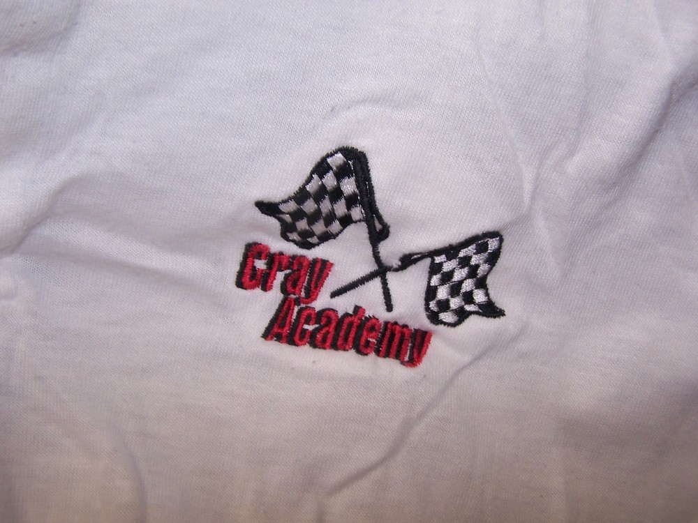 Cray Academy Golf style shirt Size XL