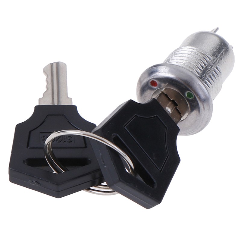 12mm Mini Key Switch ON/OFF Lock Switch KS-02 KS02 Electronic Switch 3A 25.l Jf