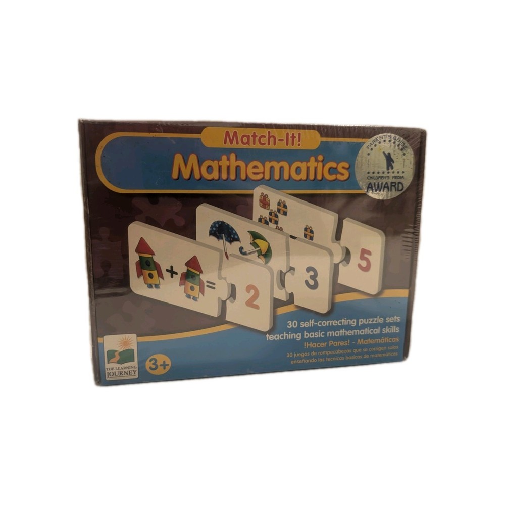 Match-It! Mathematics Learning Game 3+ Parents Guide Winner NEW