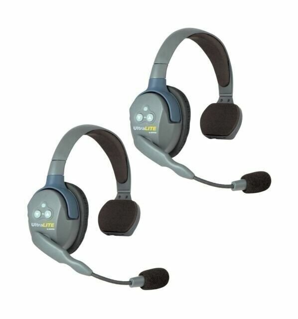 EARTEC UL2S UltraLITE Full Duplex Wireless Headset Communication for 2 Users ...