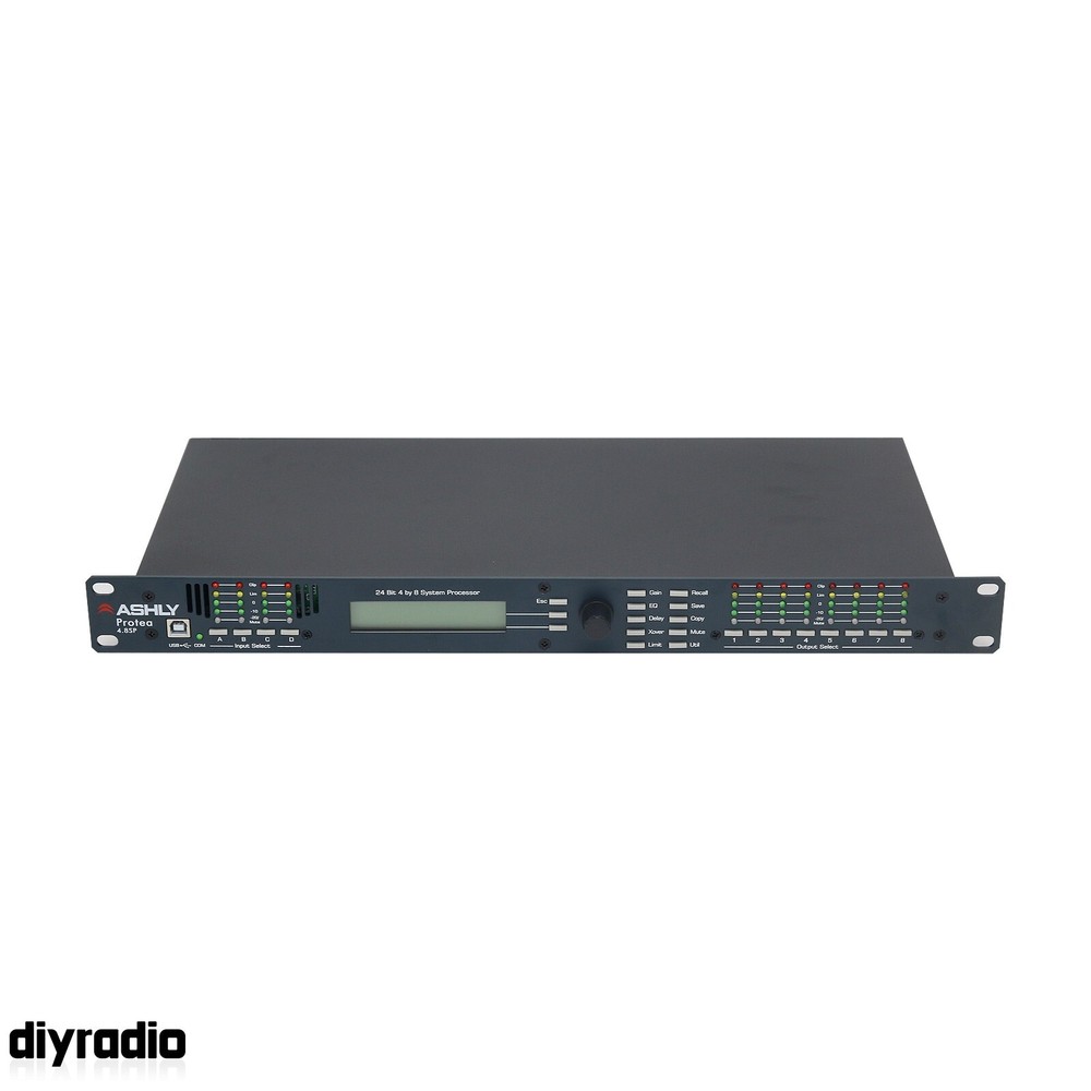 4.8SP 110V Digital DSP Audio Processor Original Software 4 In 8 Out Sound System