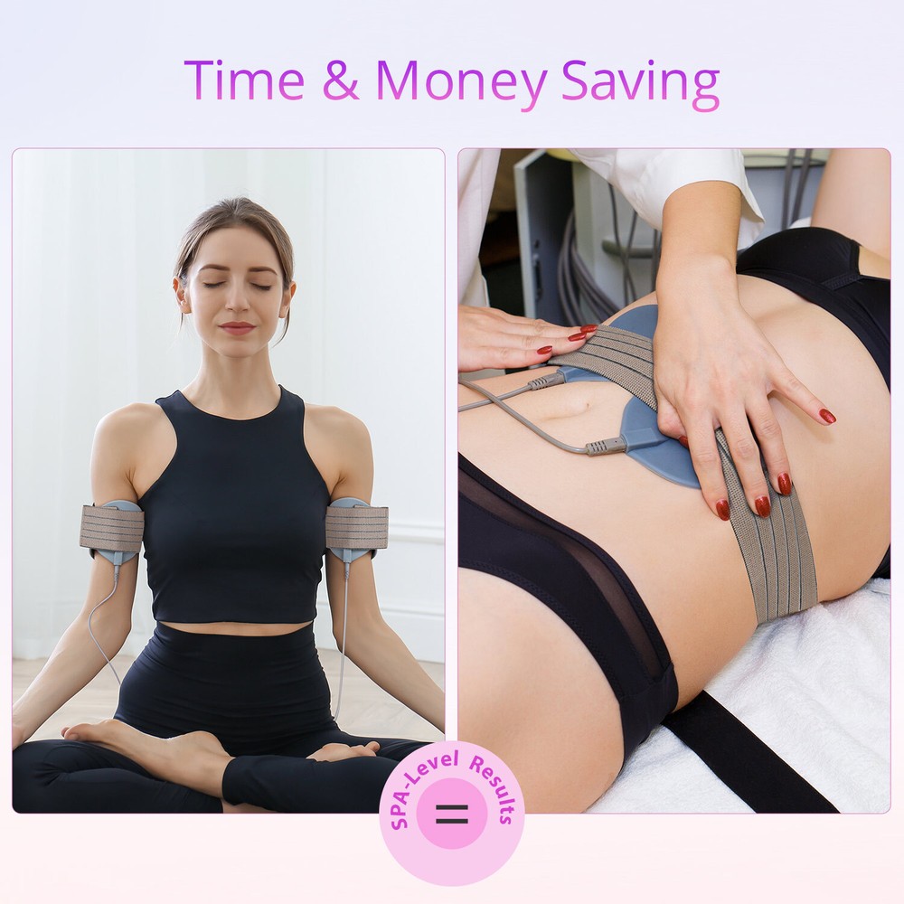 Microcurrent Face Body Shaper Tighten Slim Electrode Stimulation Beauty Machine