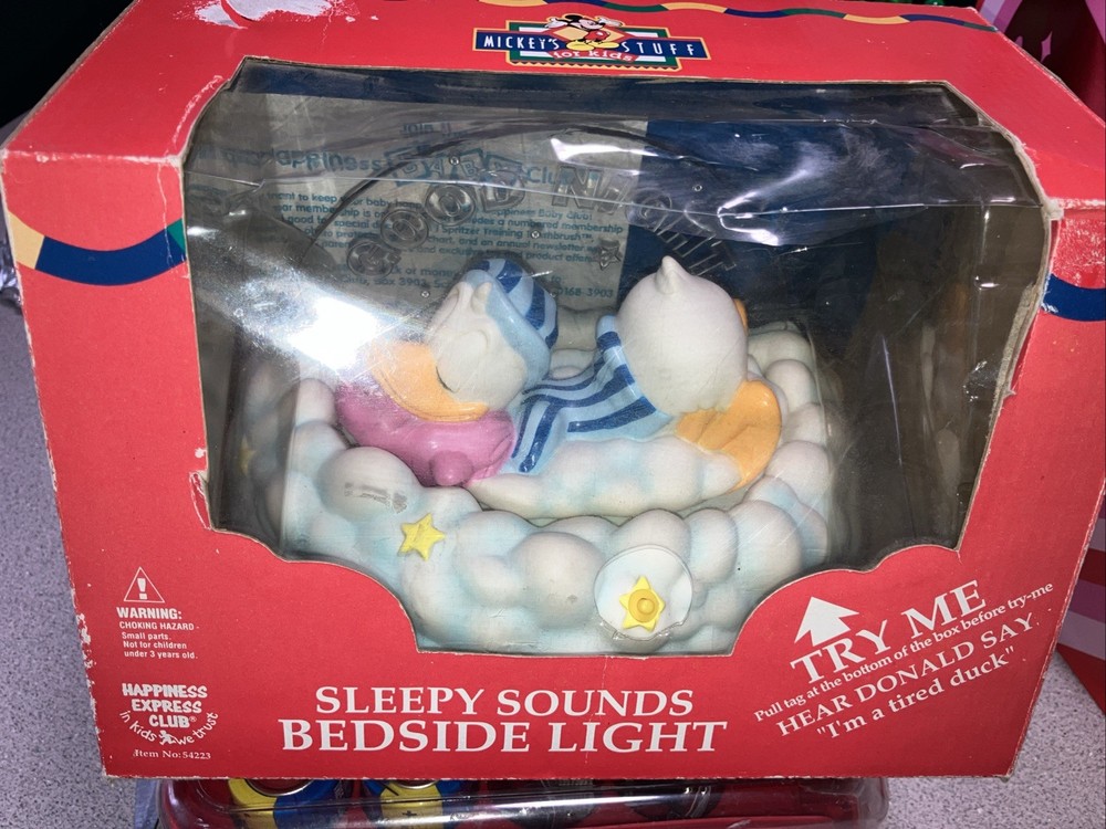 Donald Duck Sleepy Sounds Bedside Light
