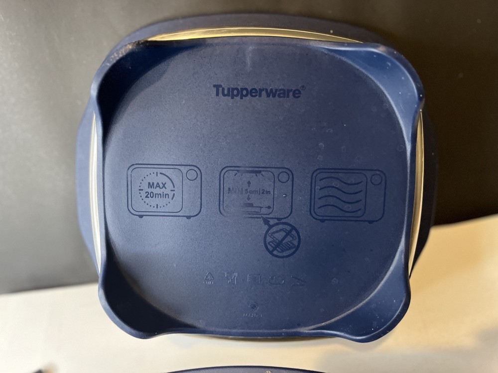Tupperware MicroPro Series Grill Microwave Base & Lid