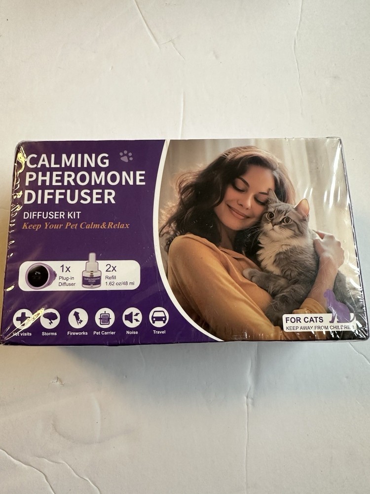 IdeaToy Cat Calming Pheromone Diffuser – New Sealed