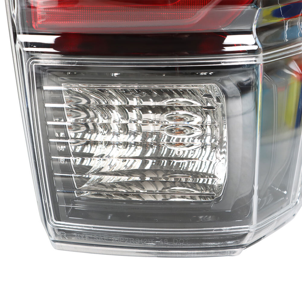 LABLT Tail lights Brake Lamps For 2016-2020 Toyota Tacoma Left&Right Black Bezel