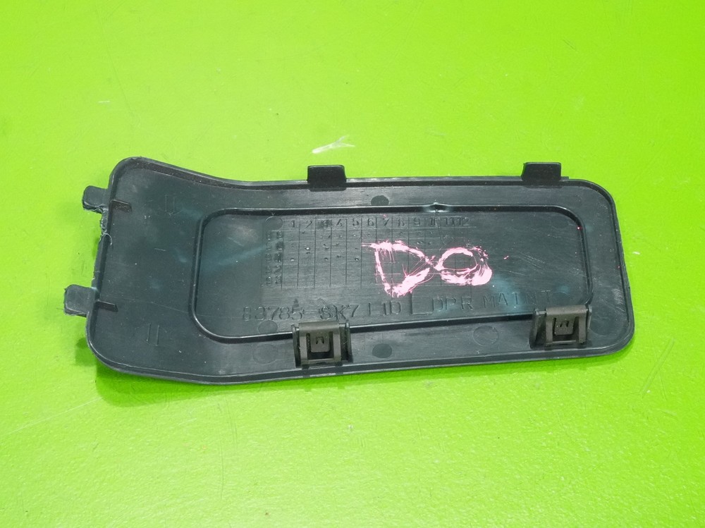 90-93 Integra OEM driver left rear back strut access panel lid cover blue