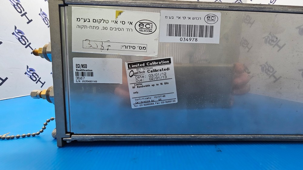 HP 83481A Optical/Electrical Module 155/622 Mb/s OPT 012040