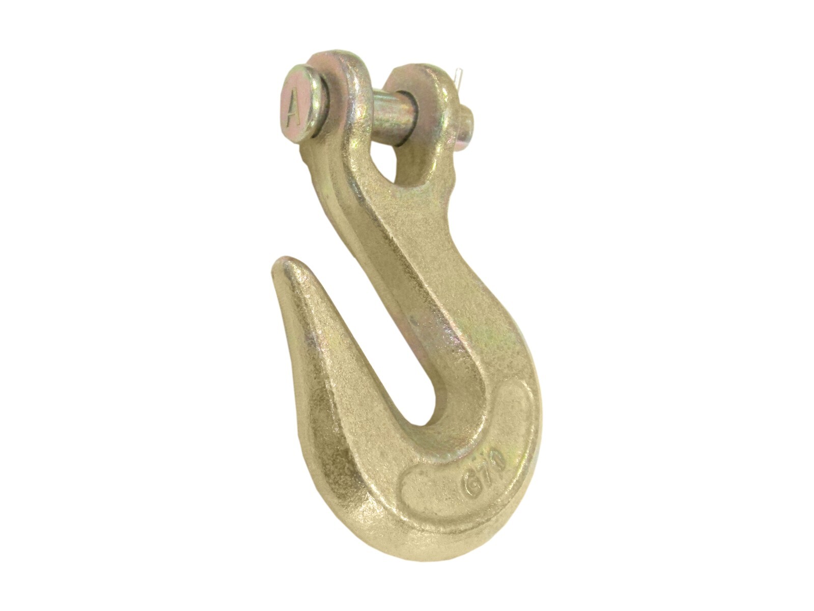 3/8" 5/16" 1/4" Clevis Chain Grab Hook Wrecker Tow Truck Trailer G70 Bulk 10 pcs