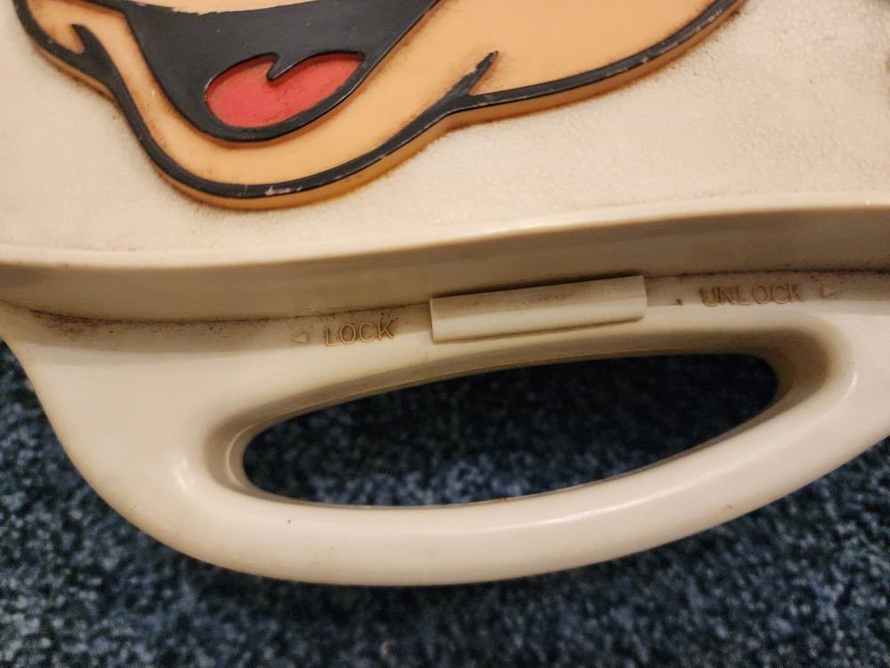 Mickey Mouse 80's 2Speed Solid State Phonograph Record Player With Working Motor