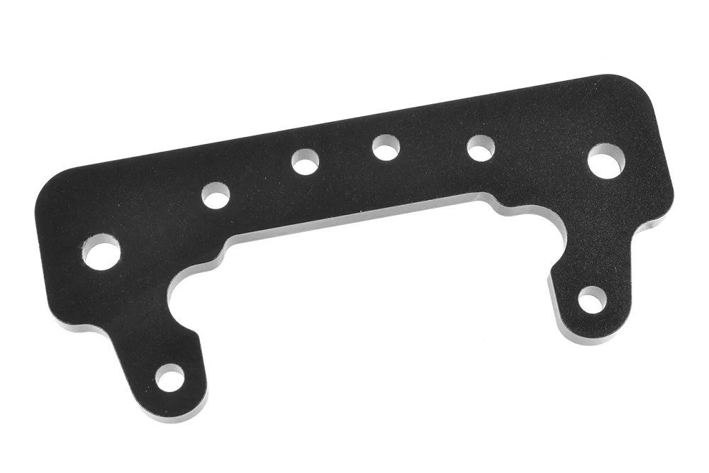 Corally - Hinge Pin Plate, EB, Front, Aluminum 4mm, 1pc