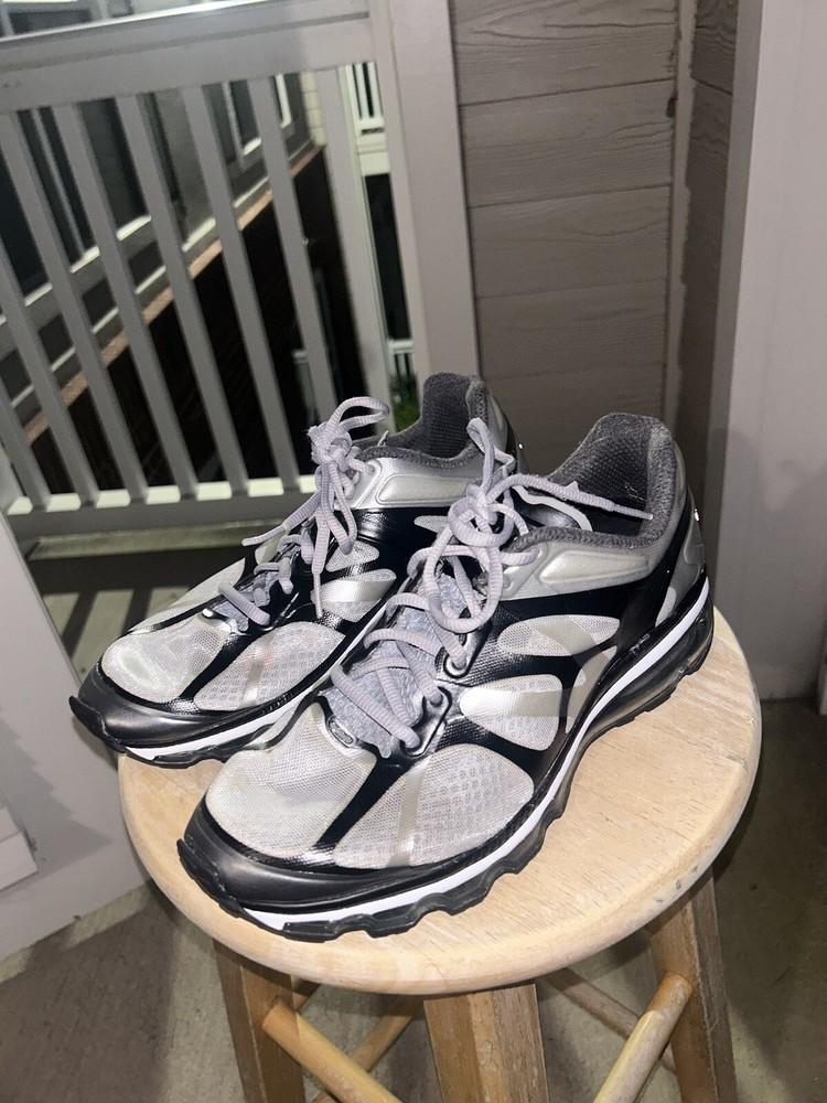 Nike Air Max 2012 Grey White Black Mens US Size 8