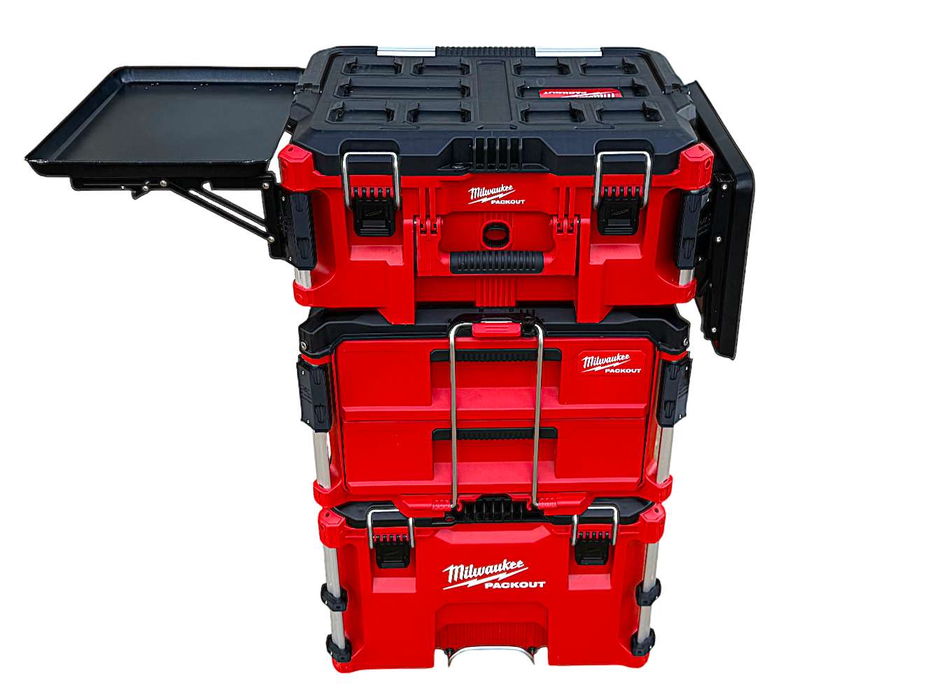 Milwaukee Packout, Quick Detaching/Folding Steel Table