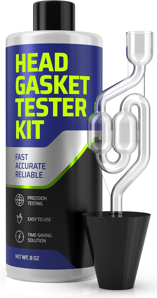Head Gasket Tester Kit – over 100 Tests, Complete Combustion Leak Test System wi