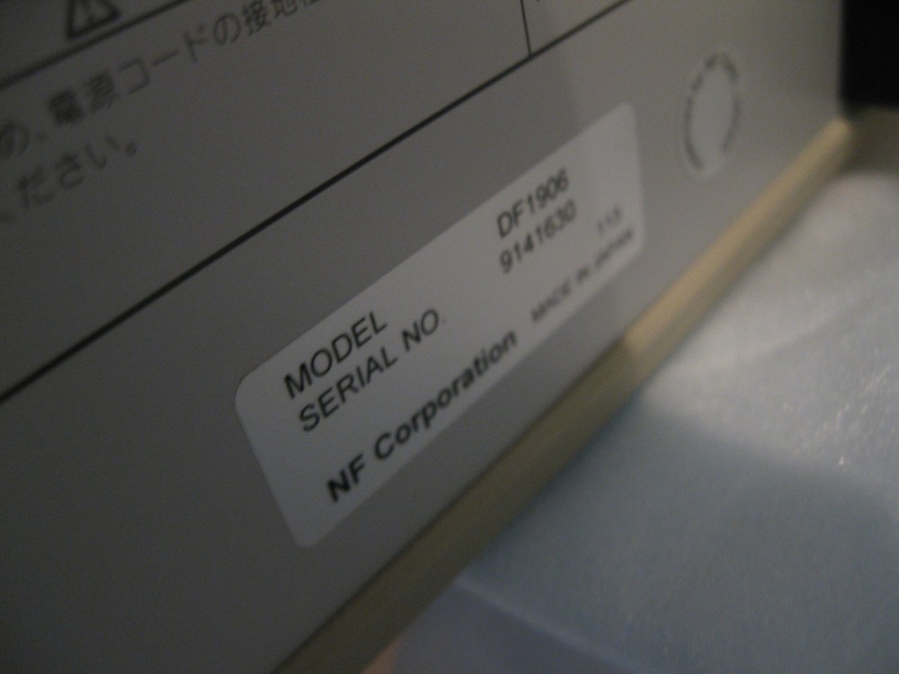 NF Corporation DF1906 Digital Function Generator 0.1 mHz-2MHz