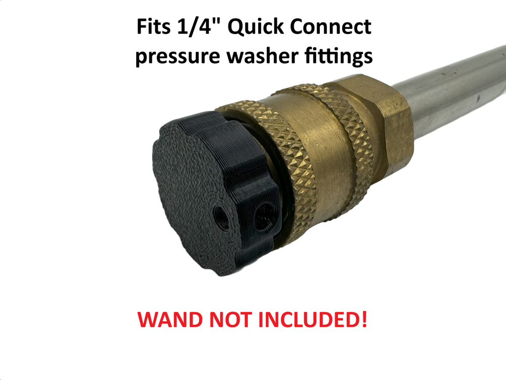 Storage Plug for 1/4 Inch Pressure Washer Quick Connect Fittings, 4-Pack