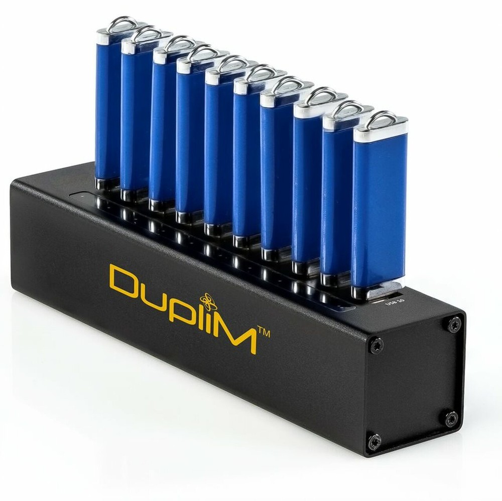 DupliM 1:10 Mini USB 3.0 Flash Drive Duplicator Computer Connected for PC & MAC