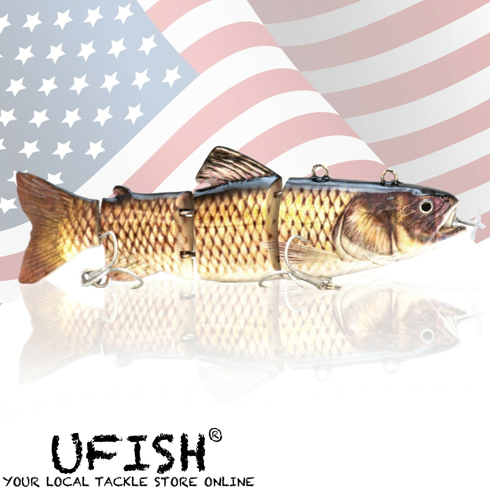 UFISH Electronic Fishing Lure Bass Fishing Lures Animated Fishing Bait Tackle